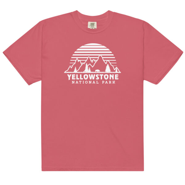 Yellowstone National Park Sunrise Comfort Colors Shirt - Image 9