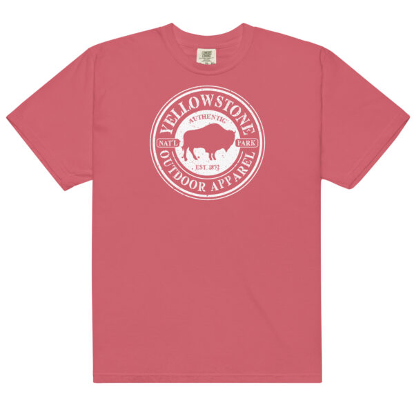 Yellowstone National Park Stamp Comfort Colors Shirt - Image 9