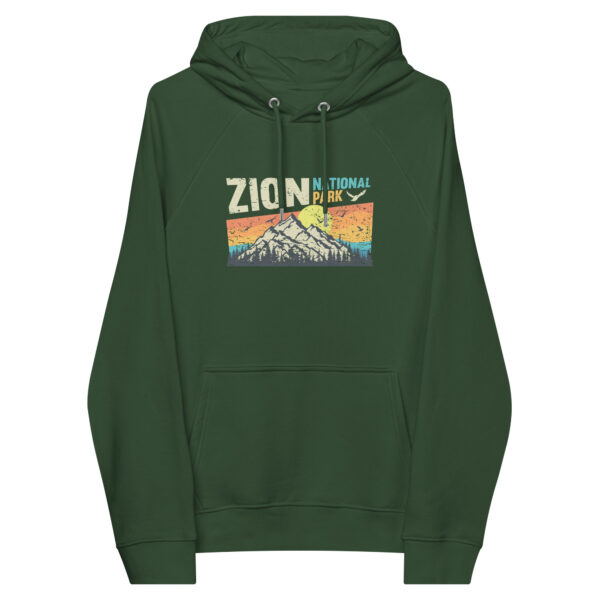 Zion National Park Raglan Hoodie - Image 4