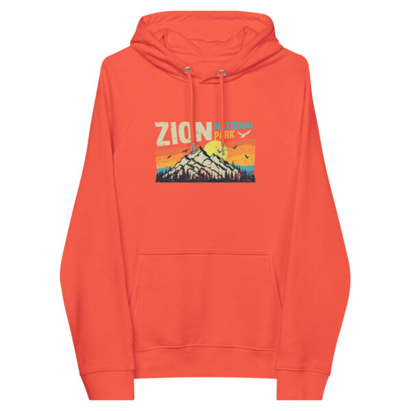 Zion National Park Raglan Hoodie - Image 5