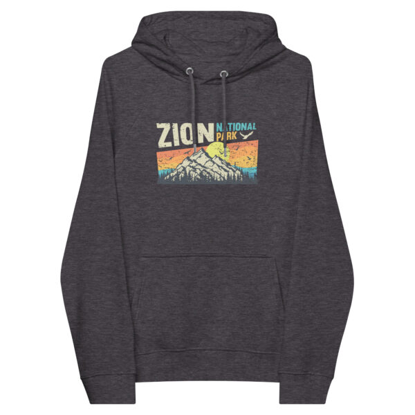 Zion National Park Raglan Hoodie - Image 3