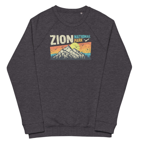 Zion National Park Raglan Crew