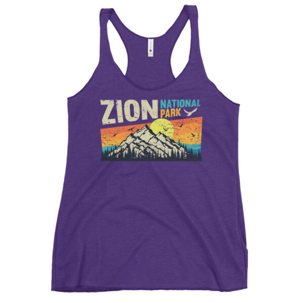 Zion National Park Women's Racerback Tank - Image 5