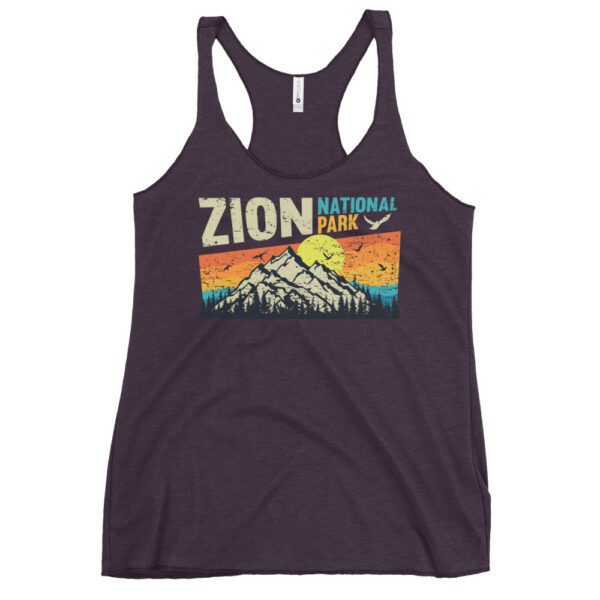 Zion National Park Women's Racerback Tank - Image 3