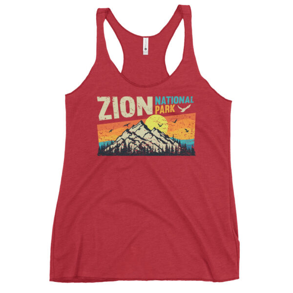 Zion National Park Women's Racerback Tank - Image 6