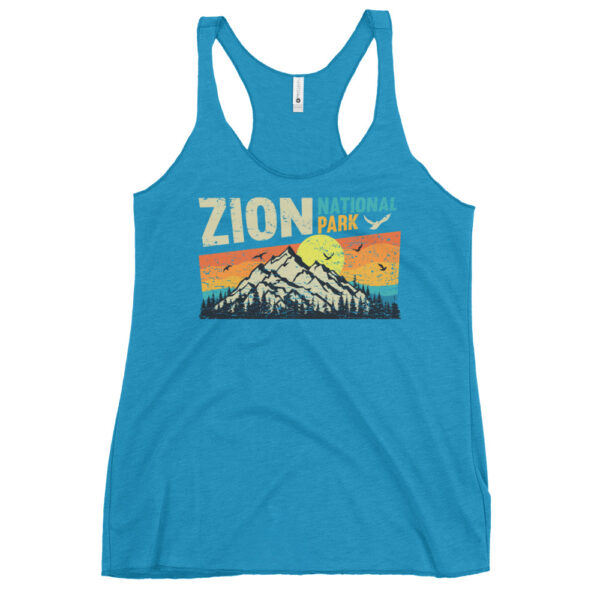 Zion National Park Women's Racerback Tank - Image 10