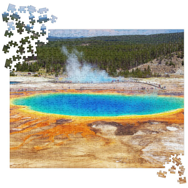 Grand Prismatic Spring at Yellowstone National Park Puzzle