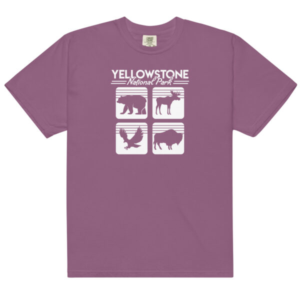 Yellowstone National Park Animal Kingdom Comfort Colors Shirt - Image 5