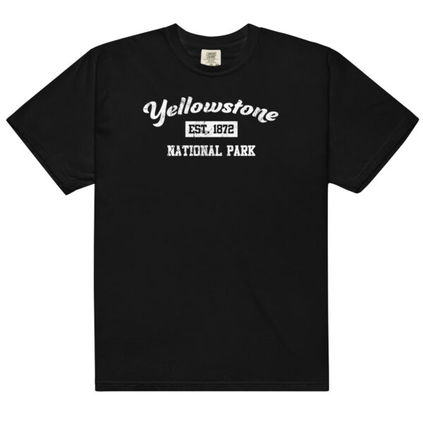 Yellowstone National Park Distressed Established Comfort Colors Shirt - Image 2