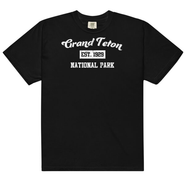 Grand Teton National Park Distressed Established Comfort Colors Shirt - Image 2