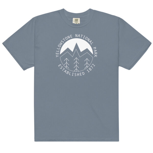 Yellowstone National Park Established Comfort Colors Shirt - Image 9