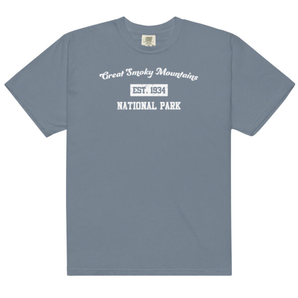 Great Smoky Mountains National Park Distressed Established Comfort Colors Shirt