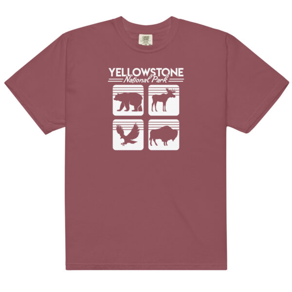 Yellowstone National Park Animal Kingdom Comfort Colors Shirt - Image 4