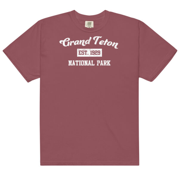 Grand Teton National Park Distressed Established Comfort Colors Shirt - Image 4