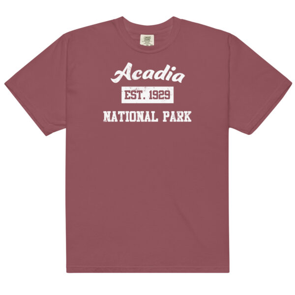 Acadia National Park Distressed Established Comfort Colors Shirt - Image 4