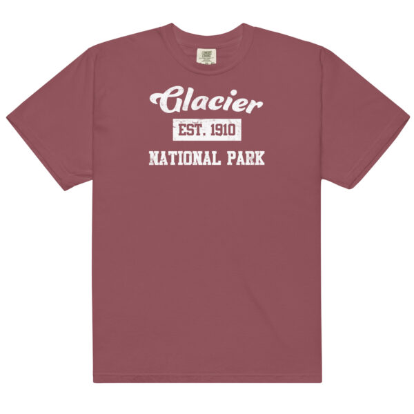 Glacier National Park Distressed Established Comfort Colors Shirt - Image 4