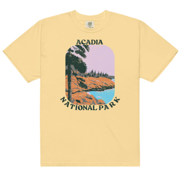 Acadia National Park Big Retro Distressed Comfort Colors Shirt - Image 10