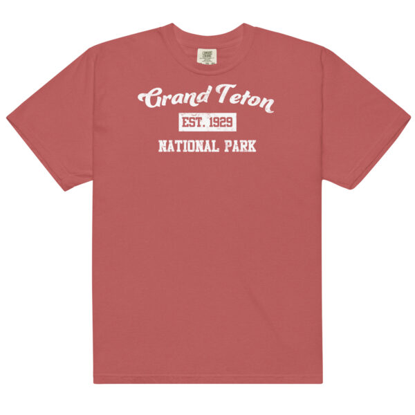 Grand Teton National Park Distressed Established Comfort Colors Shirt - Image 6