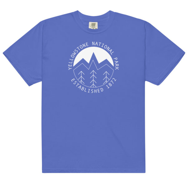 Yellowstone National Park Established Comfort Colors Shirt - Image 7