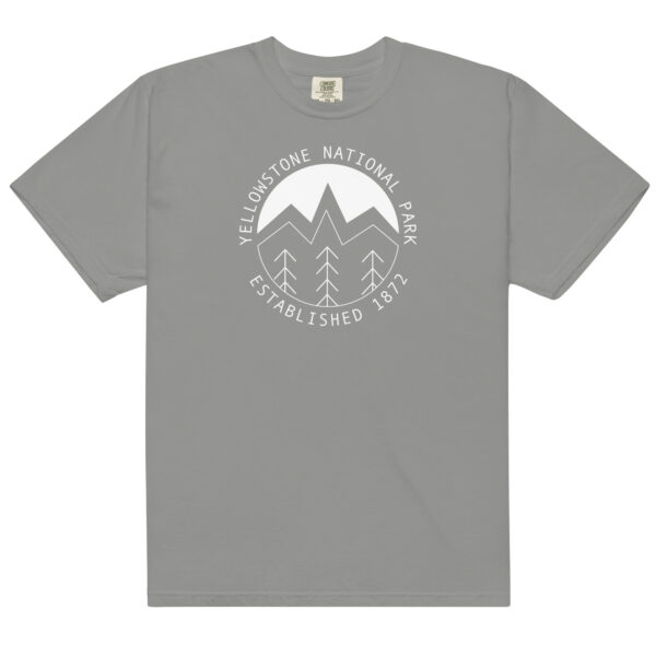 Yellowstone National Park Established Comfort Colors Shirt - Image 11