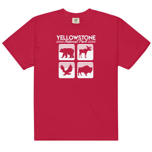 Yellowstone National Park Animal Kingdom Comfort Colors Shirt - Image 3