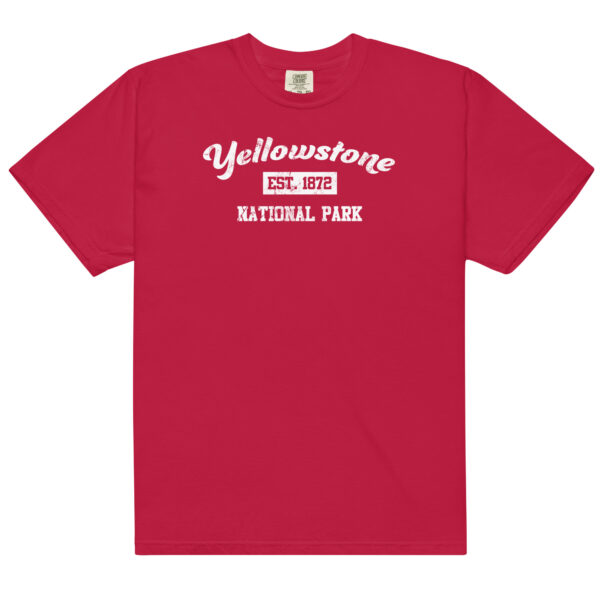 Yellowstone National Park Distressed Established Comfort Colors Shirt - Image 3