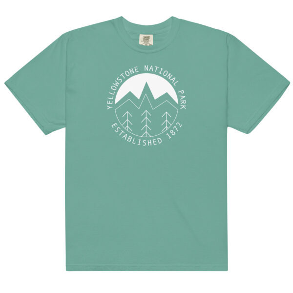 Yellowstone National Park Established Comfort Colors Shirt - Image 13