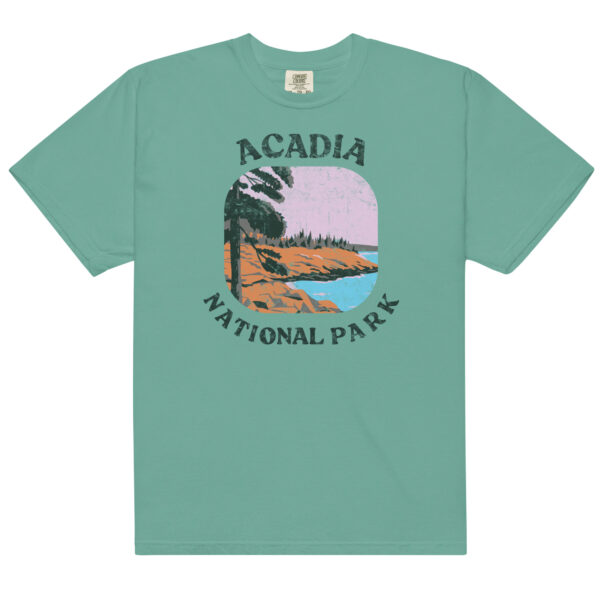 Acadia National Park Retro Distressed Comfort Colors Shirt