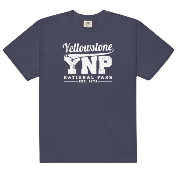 Yellowstone National Park Established Comfort Colors Shirt - Image 3