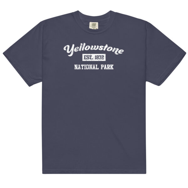 Yellowstone National Park Distressed Established Comfort Colors Shirt - Image 4