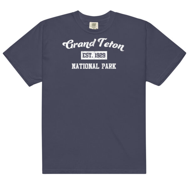 Grand Teton National Park Distressed Established Comfort Colors Shirt - Image 3