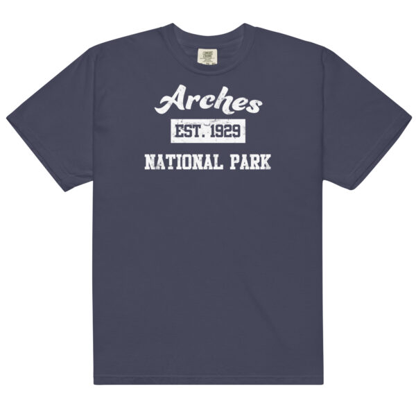 Arches National Park Distressed Established Comfort Colors Shirt - Image 3