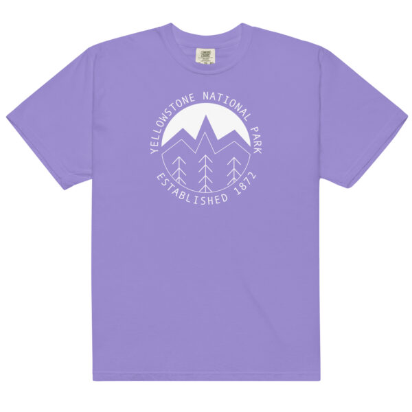 Yellowstone National Park Established Comfort Colors Shirt - Image 12