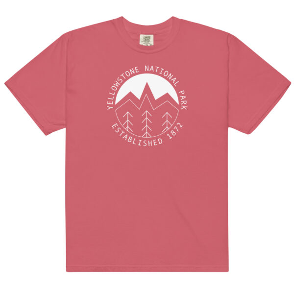 Yellowstone National Park Established Comfort Colors Shirt - Image 8