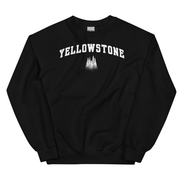 Yellowstone National Park Vintage Pine Sweatshirt - Image 4