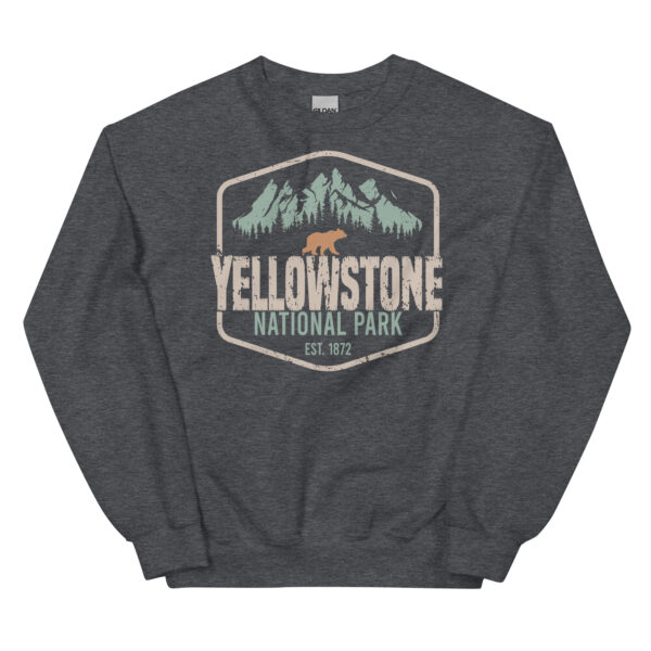 Yellowstone National Park Badge Sweatshirt