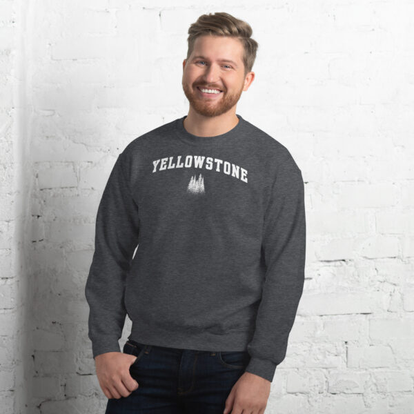 Yellowstone National Park Vintage Pine Sweatshirt - Image 3