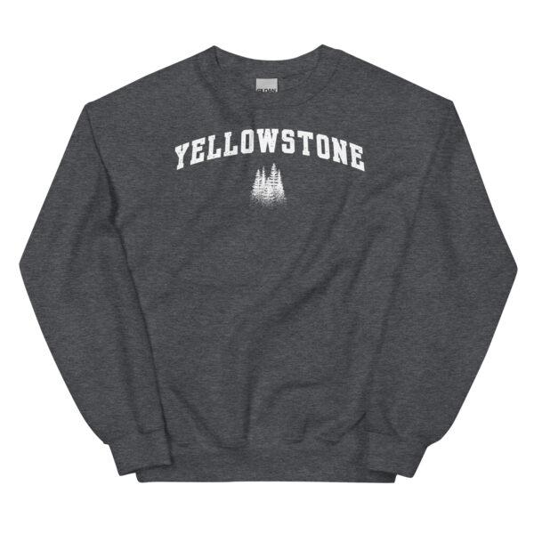 Yellowstone National Park Vintage Pine Sweatshirt - Image 7