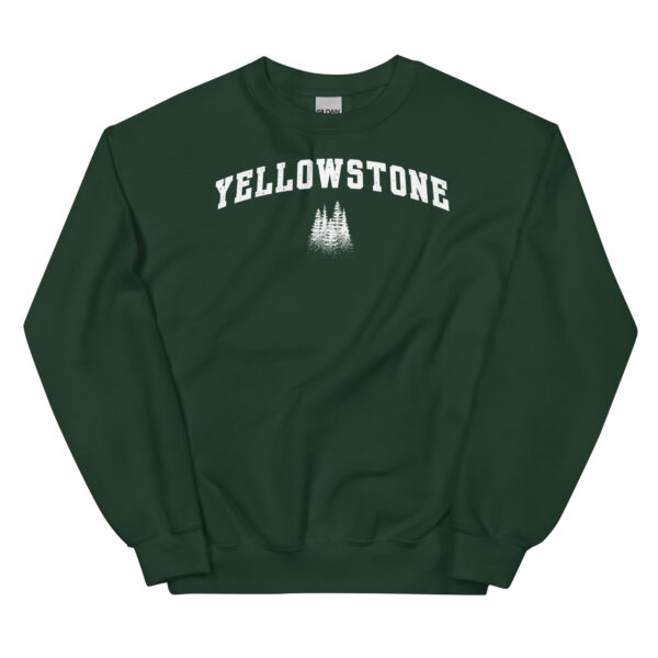 Yellowstone National Park Vintage Pine Sweatshirt - Image 6