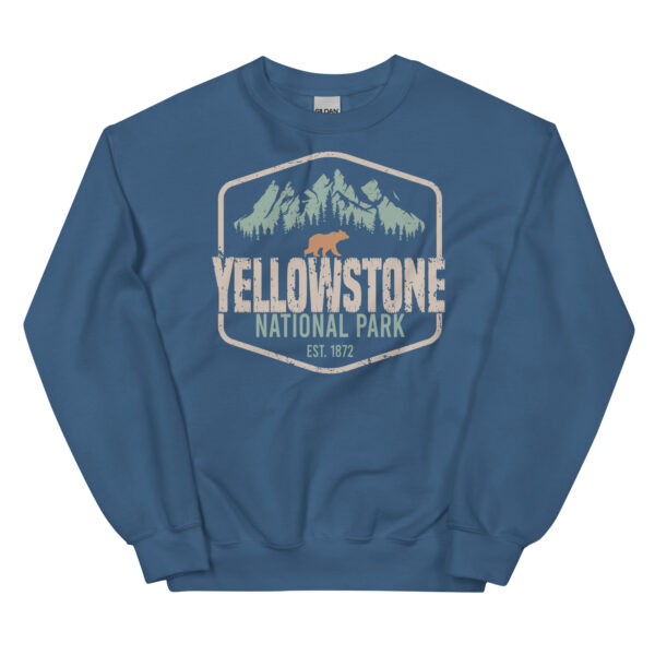 Yellowstone National Park Badge Sweatshirt - Image 7