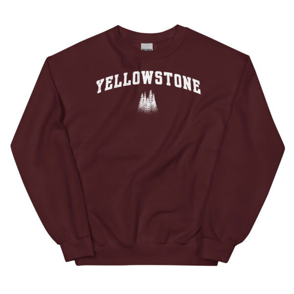 Yellowstone National Park Vintage Pine Sweatshirt