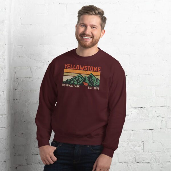 Yellowstone National Park Wanderer Sweatshirt - Image 3