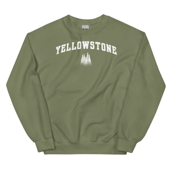 Yellowstone National Park Vintage Pine Sweatshirt - Image 9