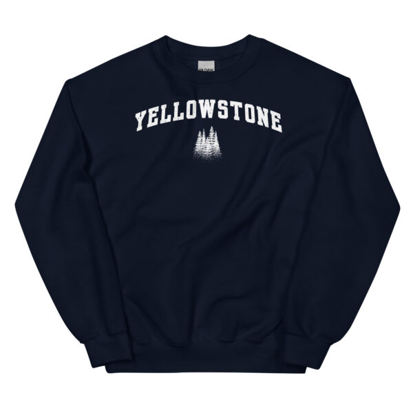 Yellowstone National Park Vintage Pine Sweatshirt - Image 5