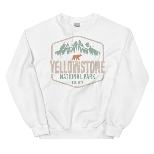 Yellowstone National Park Badge Sweatshirt - Image 8