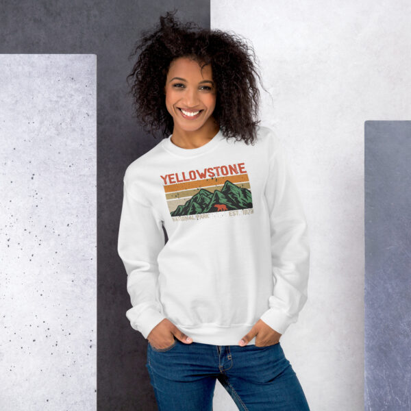 Yellowstone National Park Wanderer Sweatshirt - Image 4