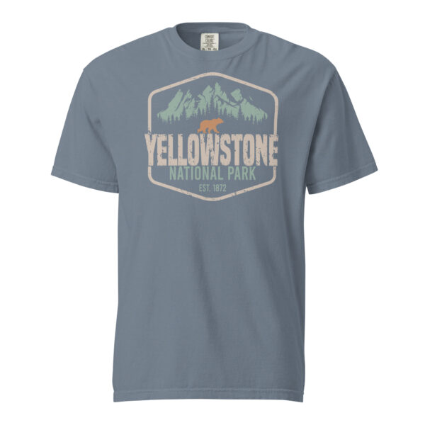 Yellowstone National Park Badge Comfort Colors Shirt - Image 10