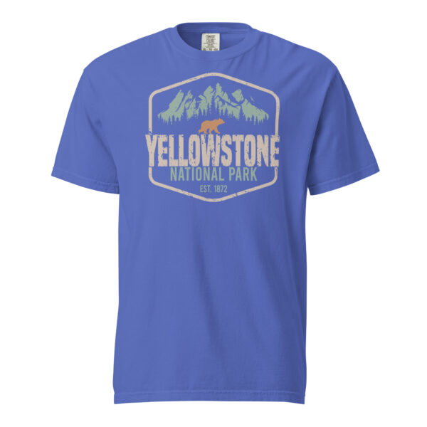 Yellowstone National Park Badge Comfort Colors Shirt - Image 7