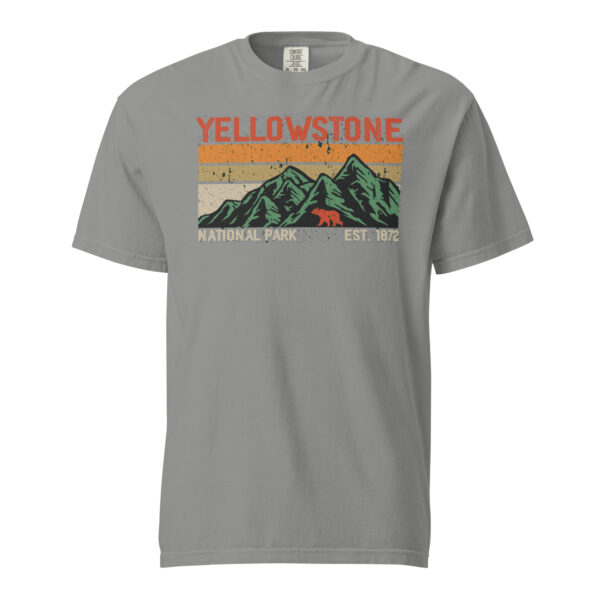 Yellowstone National Park Wanderer Comfort Colors Shirt - Image 4