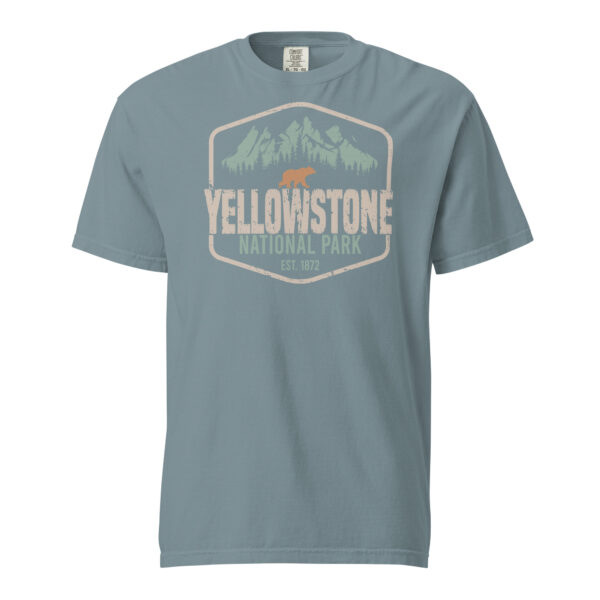 Yellowstone National Park Badge Comfort Colors Shirt - Image 11